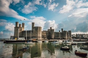 Caernarfon Castle © Crown Copyright