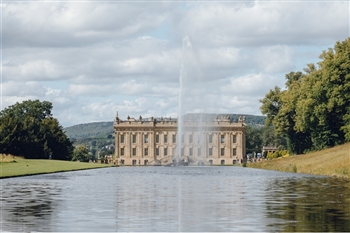 Summer Water Features South Facade Chatsworth House © India Hobson
